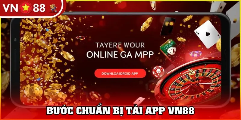 Bước đầu tải app VN88 về điện thoại