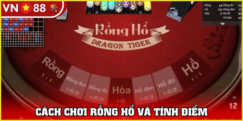 Cách chơi rồng hổ và tính điểm