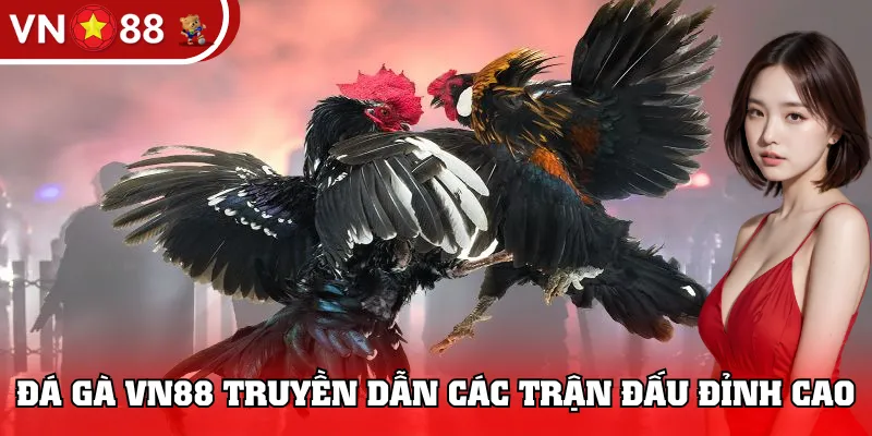 Đá gà VN88 truyền dẫn các trận đấu đỉnh cao