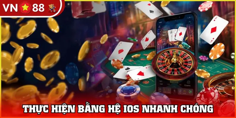 Thực hiện bằng hệ IOS nhanh chóng, hiệu quả